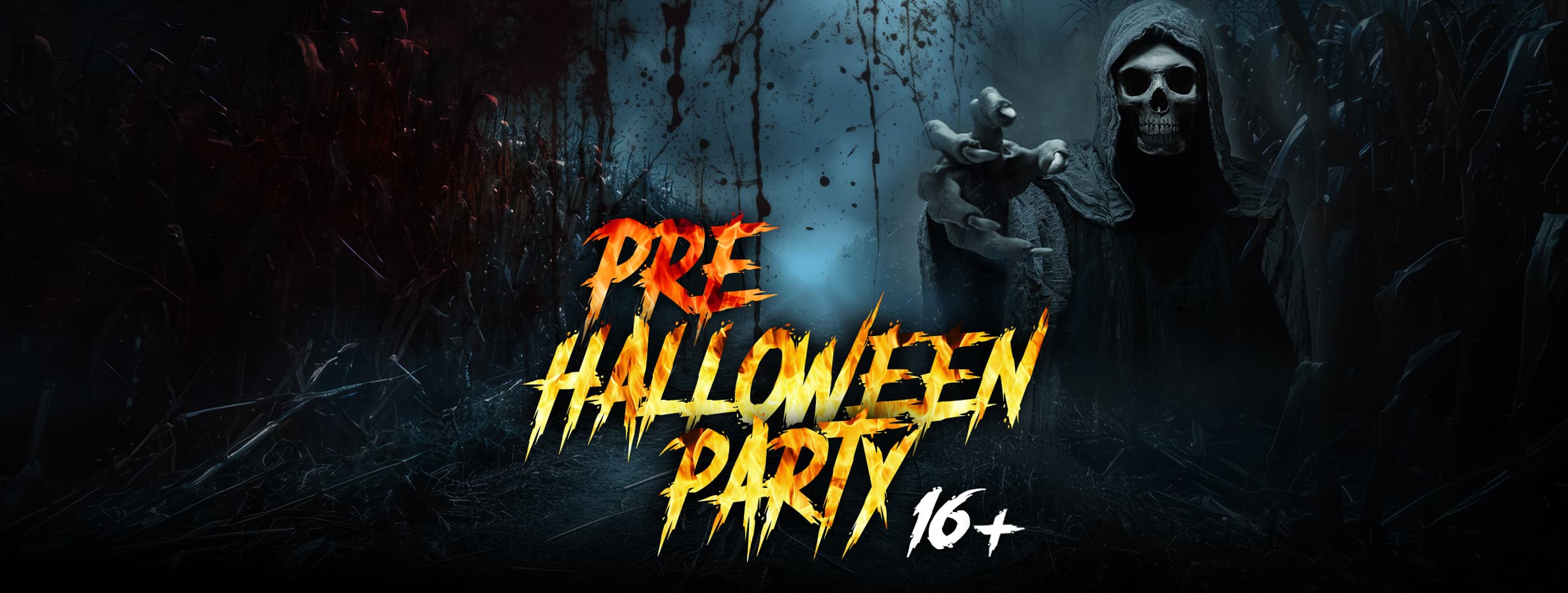 PRE HALLOWEEN PARTY 16+